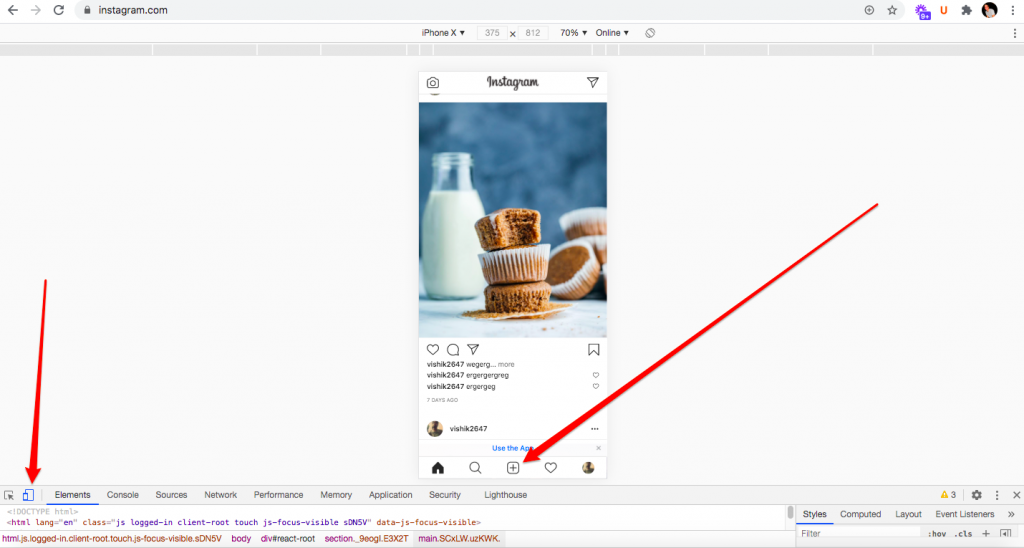 How To Post On Instagram From A Laptop Mac Or Pc For Free 2021 Update